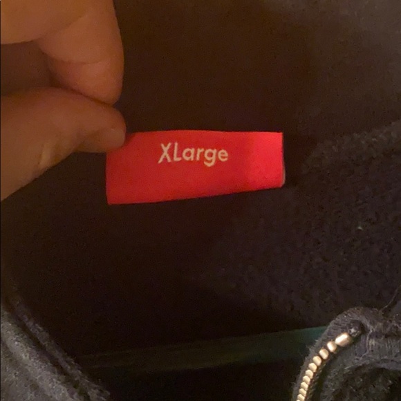 Supreme Piping Logo Half Zip F/W 18 - Picture 3 of 3
